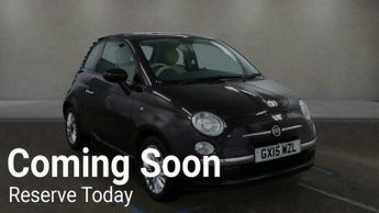 Fiat 500 1.2 Lounge Euro 6 (s/s) 3dr