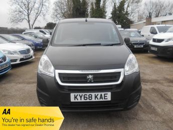 Peugeot Partner 2018 BLUE HDI PROFESSIONAL L1 NO VAT CAMBELT HAS JUST BEEN REPLA