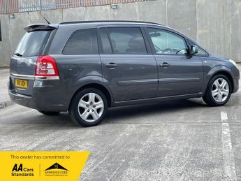 Vauxhall Zafira 1.6 16V Exclusiv MPV 5dr Petrol Manual Euro 4 (115 ps)