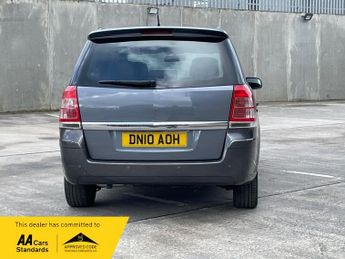 Vauxhall Zafira 1.6 16V Exclusiv MPV 5dr Petrol Manual Euro 4 (115 ps)