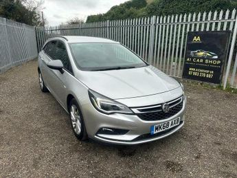 Vauxhall Astra 1.6 CDTi BlueInjection Tech Line Nav Sports Tourer Euro 6 (s/s) 