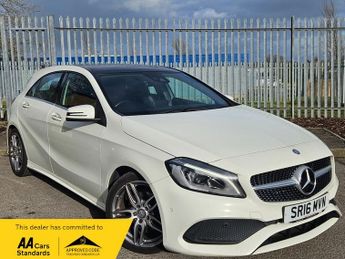 Mercedes A Class 1.5 A180d AMG Line (Premium Plus) Hatchback 5dr Diesel Manual Eu