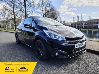 Peugeot 208 1.2 PureTech Black Edition Hatchback 3dr Petrol Manual Euro 6 (8