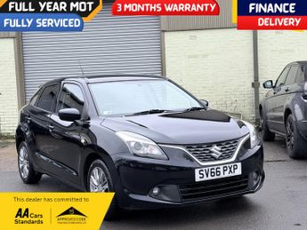 Suzuki Baleno SZ-T BOOSTERJET 92K MILES 1 OWNER FRESH MOT SERVICED SATNAV CAME