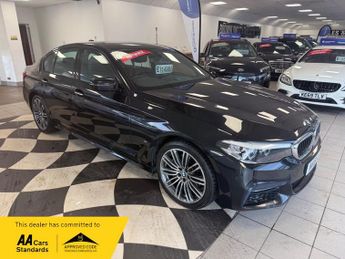 BMW 530 530E M SPORT 18 PLATE 82000 MILES SAT NAV LEATHER