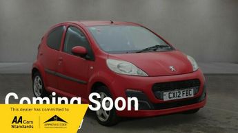 Peugeot 107 1.0 12V Allure Hatchback 5dr Petrol Manual Euro 5 (68 ps)