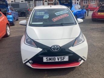 Toyota AYGO 1.0 VVT-i x-press Hatchback 5dr Petrol x-shift Euro 6 (68 ps)