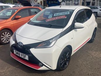 Toyota AYGO 1.0 VVT-i x-press Hatchback 5dr Petrol x-shift Euro 6 (68 ps)