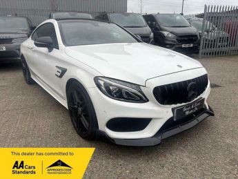 Mercedes C Class 2.0 C200 AMG Line (Premium) G-Tronic+ Euro 6 (s/s) 2dr