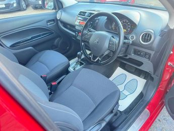 Mitsubishi Mirage 1.2 Juro Hatchback 5dr Petrol CVT Euro 6 (s/s) (79 ps)