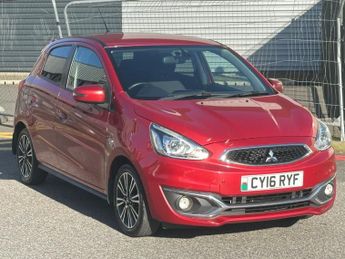 Mitsubishi Mirage 1.2 Juro Hatchback 5dr Petrol CVT Euro 6 (s/s) (79 ps)