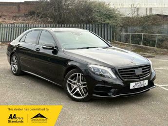 Mercedes-Benz S Class 3.0 S350Ld V6 AMG Line (Executive) G-Tronic+ Euro 6 (s/s) 4dr