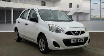 Nissan Micra 1.2 Visia Hatchback 5dr Petrol Manual Euro 6 (80 ps)