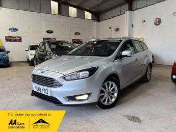 Ford Focus 1.0T EcoBoost Titanium Estate 5dr Petrol Auto Euro 6 (s/s) (125 