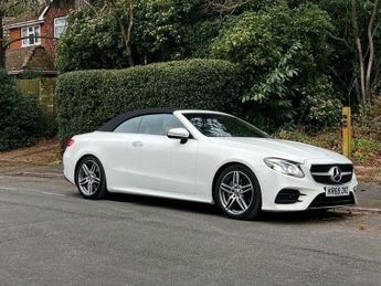 Mercedes E Class 2.0 E220d AMG Line Cabriolet G-Tronic+ Euro 6 (s/s) 2dr
