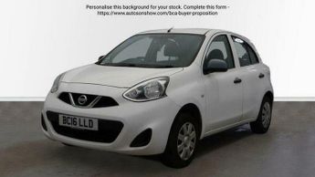 Nissan Micra 1.2 Visia Hatchback 5dr Petrol Manual Euro 5 (80 ps)