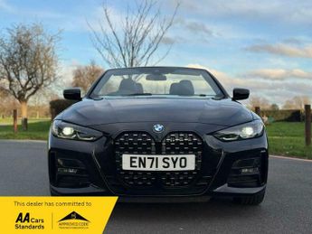 BMW 420 2.0 420i M Sport Convertible 2dr Petrol Auto Euro 6 (s/s) (184 p