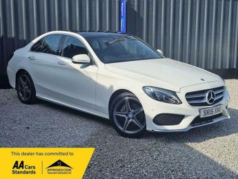 Mercedes C Class 2.0 C200 AMG Line 7G-Tronic+ Euro 6 (s/s) 4dr