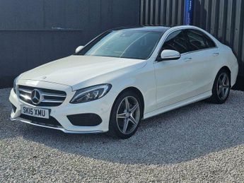 Mercedes-Benz C Class 2.0 C200 AMG Line 7G-Tronic+ Euro 6 (s/s) 4dr