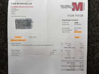 Ford Fiesta ZETEC CAMBELT+BLUETOOTH+ISOFIX