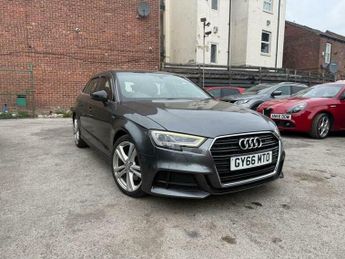 Audi A3 2.0 TDI S line Sportback S Tronic Auto 6Spd quattro Euro 6 (s/s)
