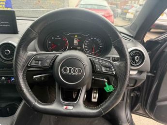 Audi A3 2.0 TDI S line Sportback S Tronic Auto 6Spd quattro Euro 6 (s/s)
