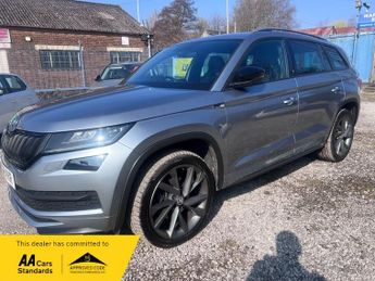 Skoda Kodiaq 2.0 TDI SportLine SUV 5dr Diesel DSG 7 SEAT 4WD Euro 6 (s/s) (7 