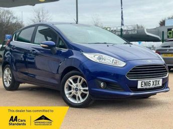 Ford Fiesta 1.25 Zetec Hatchback 5dr Petrol Manual Euro 6 (82 ps)