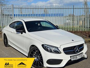 Mercedes C Class 2.0 C200 AMG Line Coupe 2dr Petrol Manual Euro 6 (s/s) (184 ps)