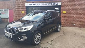 Ford Kuga VIGNALE TDCI - BUY NO DEPOIT FROM £74 A WEEK - SAT-NAV HEATED LE