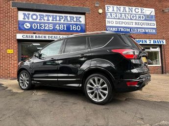 Ford Kuga VIGNALE TDCI - BUY NO DEPOIT FROM £74 A WEEK - SAT-NAV HEATED LE