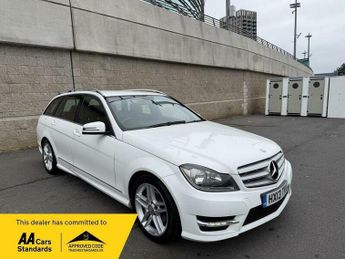 Mercedes C Class 1.6 C180 BlueEfficiency AMG Sport G-Tronic+ Euro 5 (s/s) 5dr