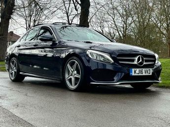 Mercedes C Class 2.1 C220d AMG Line (Premium Plus) 7G-Tronic+ Euro 6 (s/s) 4dr