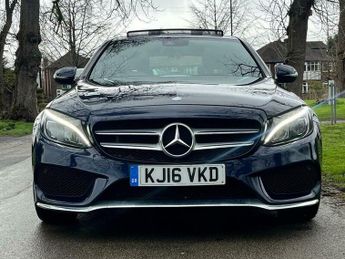 Mercedes-Benz C Class 2.1 C220d AMG Line (Premium Plus) 7G-Tronic+ Euro 6 (s/s) 4dr