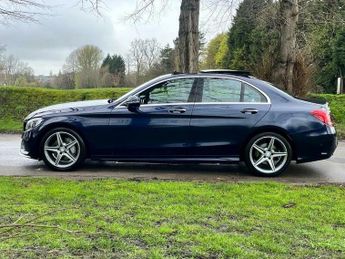 Mercedes-Benz C Class 2.1 C220d AMG Line (Premium Plus) 7G-Tronic+ Euro 6 (s/s) 4dr