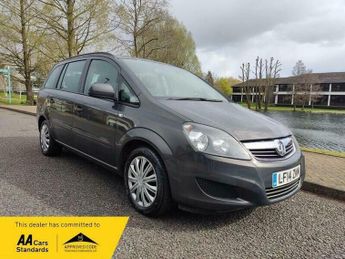 Vauxhall Zafira 1.8 16V Exclusiv MPV 5dr Petrol Manual Euro 5 (120 ps)