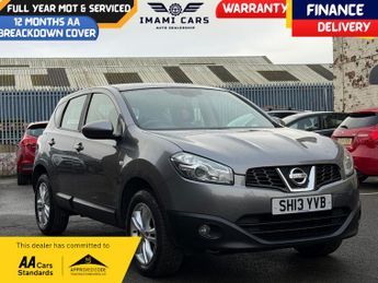 Nissan Qashqai ACENTA MANUAL PETROL 88K MILES 1 OWNER FRESH MOT SERVICED FSH