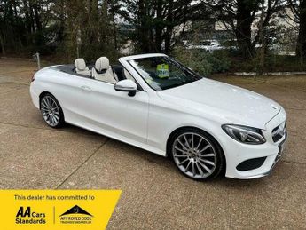Mercedes C Class 2.1 C220d AMG Line Cabriolet G-Tronic+ Euro 6 (s/s) 2dr