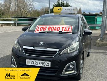 Peugeot 108 £20 TAX // ALLURE 1.2 PETROL 5 DOOR 82 BHP