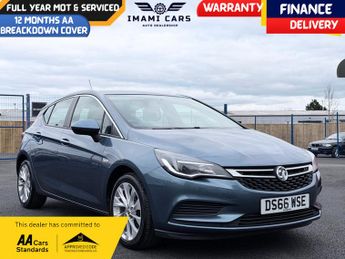 Vauxhall Astra DESIGN ECOFLEX S/SPETROL 115K MILES 1 OWNER FRESH MOT SERVICE FS