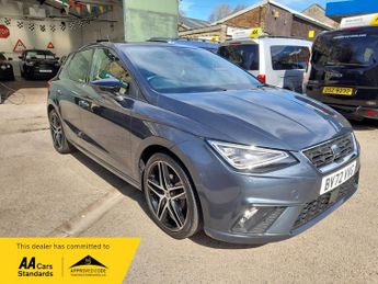 SEAT Ibiza TSI FR EDITION DSG, 1 OWNER, FULL HISTORY, BLUE, AUTO