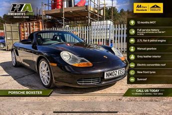 Porsche Boxster 2.7 986 2dr