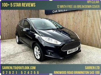 Ford Fiesta 1.25 Zetec Euro 6 3dr