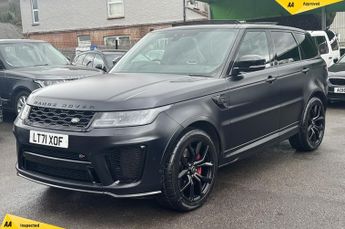 Land Rover Range Rover Sport 5.0 P575 V8 GPF SVR SUV 5dr Petrol Auto 4WD Euro 6 (s/s) (575 ps