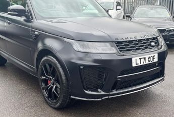 Land Rover Range Rover Sport 5.0 P575 V8 GPF SVR SUV 5dr Petrol Auto 4WD Euro 6 (s/s) (575 ps