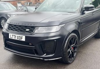 Land Rover Range Rover Sport 5.0 P575 V8 GPF SVR SUV 5dr Petrol Auto 4WD Euro 6 (s/s) (575 ps