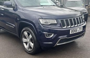 Jeep Grand Cherokee 3.0 V6 CRD Overland SUV 5dr Diesel Auto 4WD Euro 6 (247 bhp)