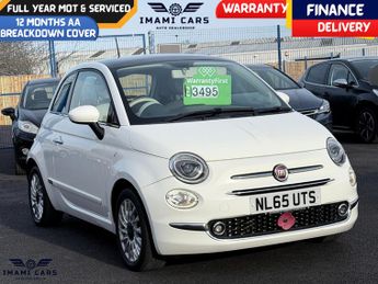 Fiat 500 LOUNGE MANUAL PETROL 108K MILES 1 OWNER FRESH MOT SERVICED FULL 
