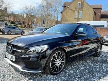 Mercedes-Benz C Class 3.0 C43 V6 AMG (Premium) G-Tronic+ 4MATIC Euro 6 (s/s) 4dr