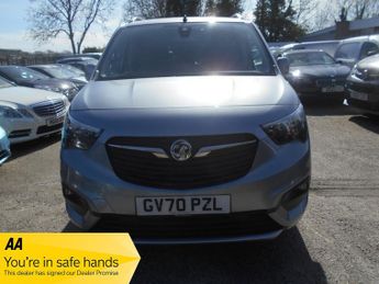 Vauxhall Combo 2020 1.2 TURBO ELITE WETBELT HAS JUST BEEN REPLACED S/S PETROL A